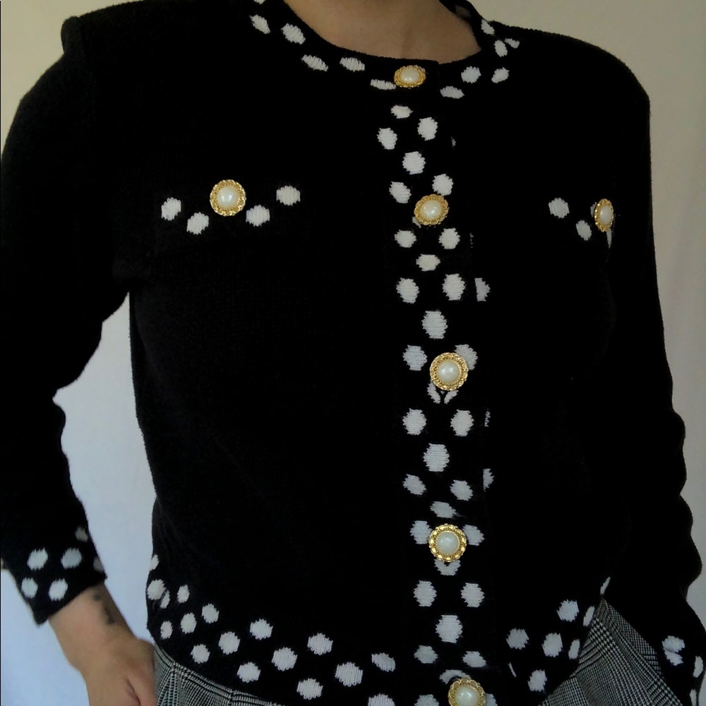 Vintage Button down Sweater - Picture 2 of 7